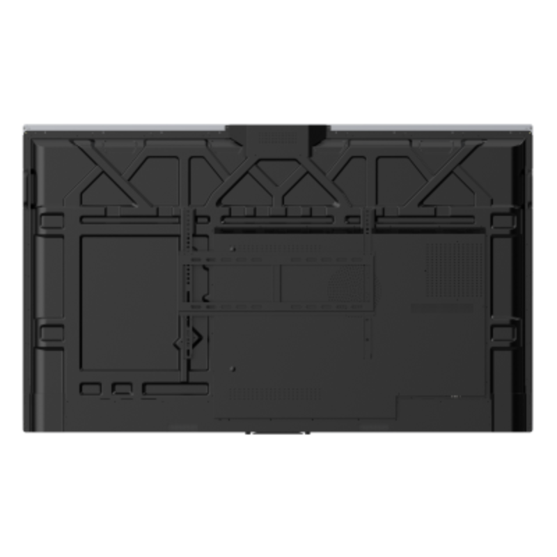 Black metal frame on a white background