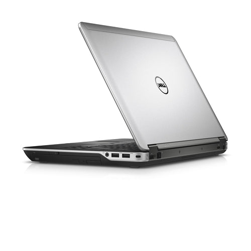 Dell laptop on a white background