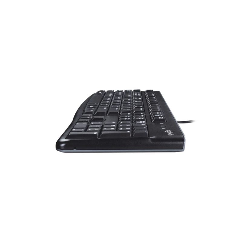 Black Logitech K120 Wired Keyboard