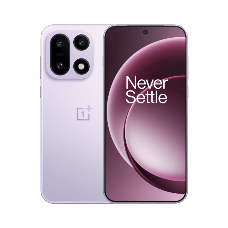 OnePlus 15 5G 12GB RAM 512GB ROM smartphone showing front and back on a white background