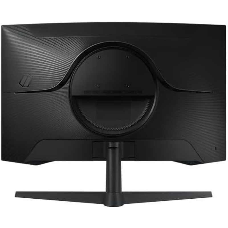 the back of Samsung LS32CG552EMXUE 32" Odyssey G5 Gaming Monitor