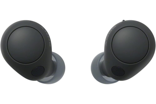 Sony WF-C700N earbuds on a white background