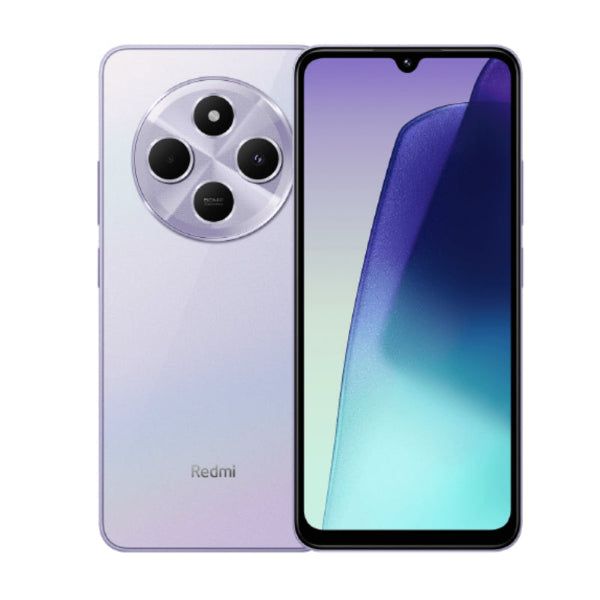 Smartphone with gradient design on a white background