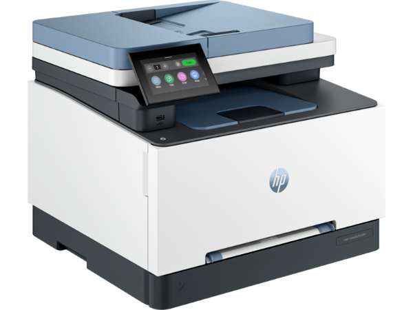 HP Color LaserJet Pro MFP 3303fdw front view with paper tray