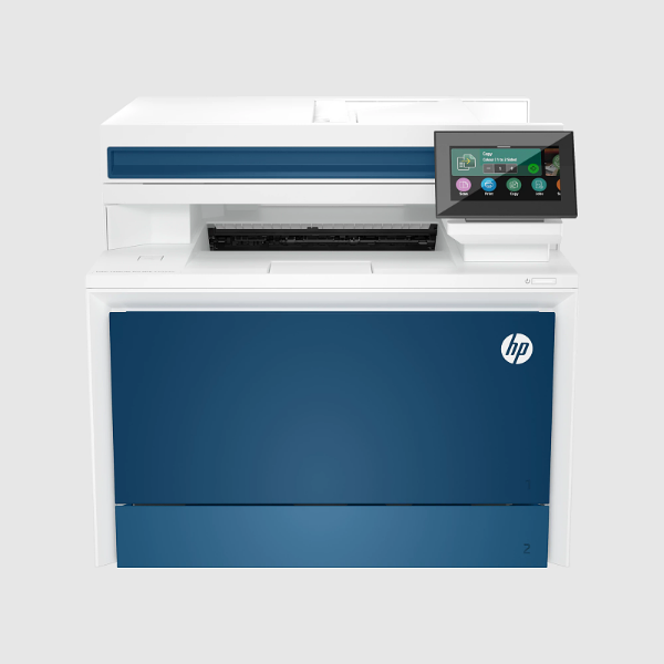 HP 4303dw printing high-quality color document