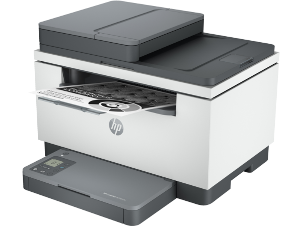 HP LaserJet MFP 236sdw front view with display panel