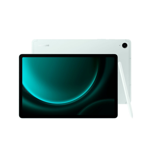 Tab S9 FE with stylus on a white background