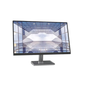 Monitor with a futuristic glass design on a white background