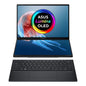 Laptop with ASUS Lumina OLED display on a white background