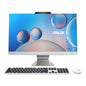 Asus computer monitor with keyboard and mouse on a white background