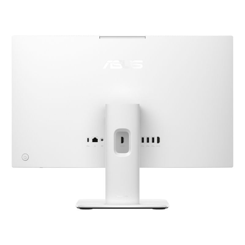 White computer monitor on a white background