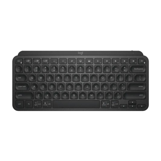 Black keyboard on a white background