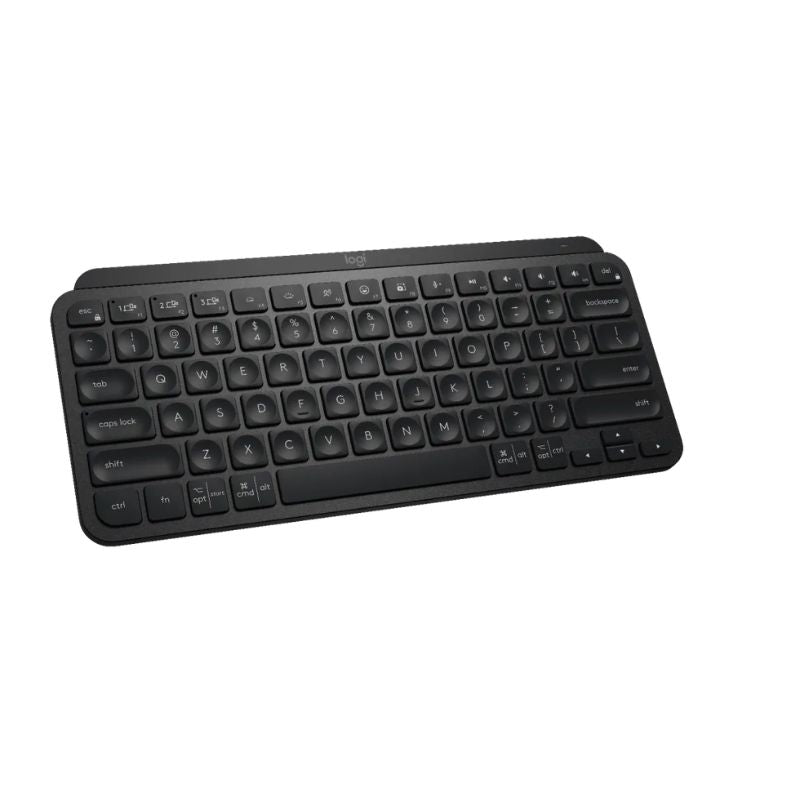Black keyboard on a white background