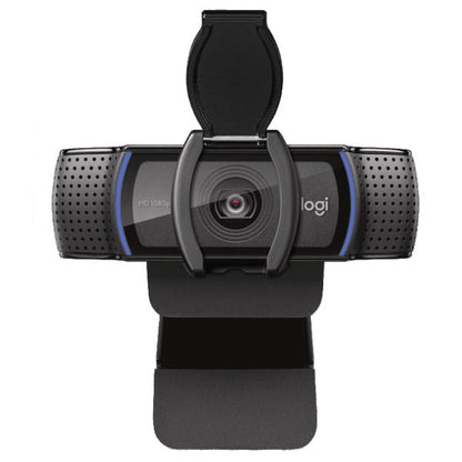 Logitech webcam on a white background