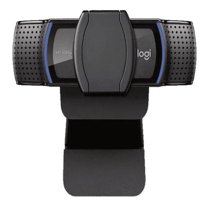 Logitech webcam on a white background