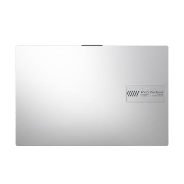 Silver ASUS Vivobook laptop on a white background