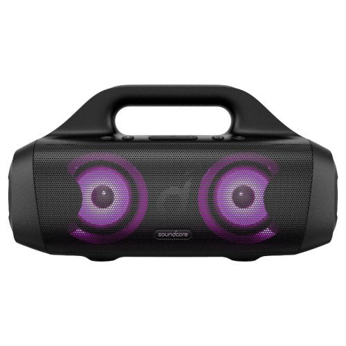 Black Anker Select Pro with purple accents on a white background