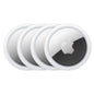 White smoke detector on a white background