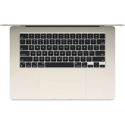 Laptop with black keyboard on a white background