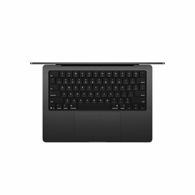 Black keyboard cover on a white background