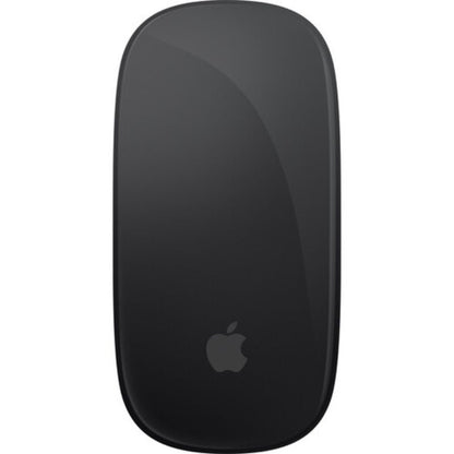 Black Apple Magic Mouse on a white background