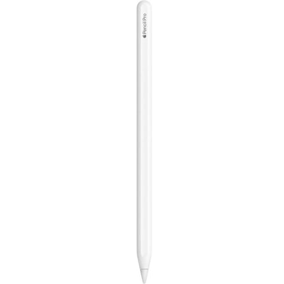 White Apple Pencil Pro on a white background