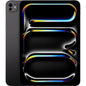 Apple iPad Pro 11 M4 Chip 8GB RAM 256GB WiFi + Cellular-MVW13LL/A with abstract design on a black background