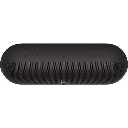 Black Beats portable speaker on a white background