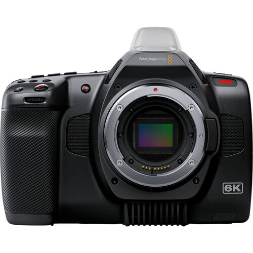 Blackmagic Design camera on a white background