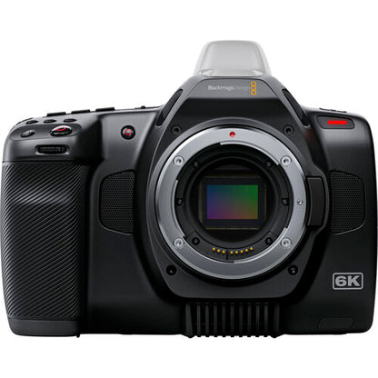 Blackmagic Design camera on a white background