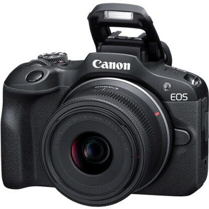Canon EOS R100 Mirrorless Camera with 18-45mm Lens
