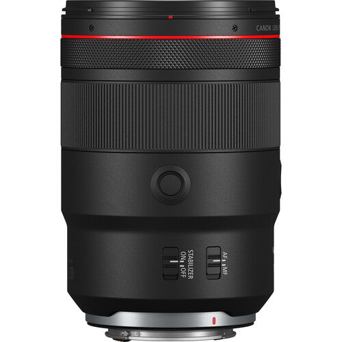 Canon camera lens on a white background