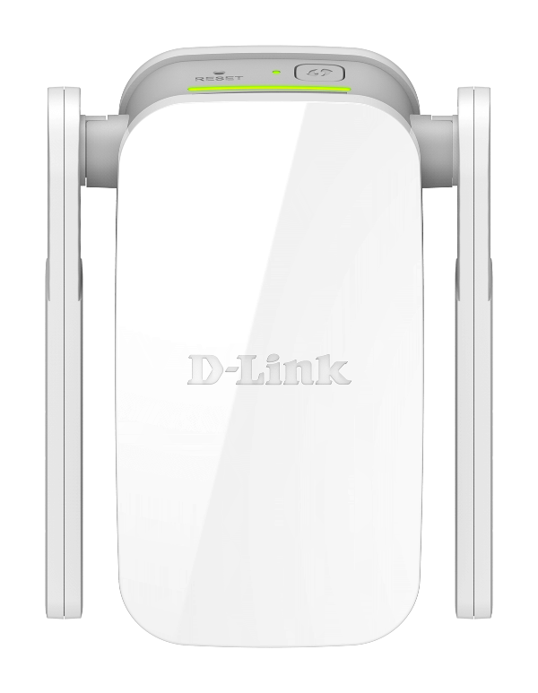 D-Link Wi-Fi range extender on a white background