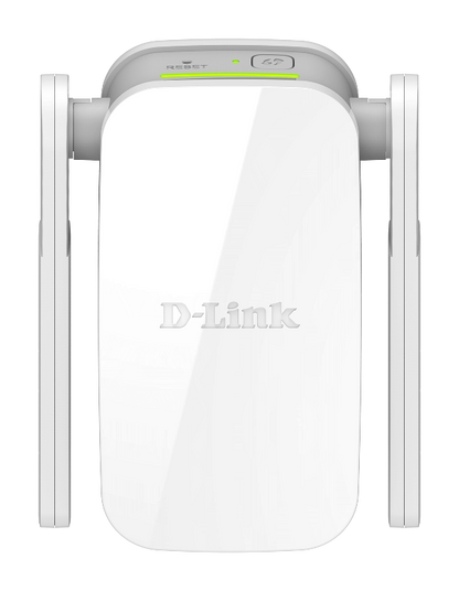 D-Link Wi-Fi range extender on a white background