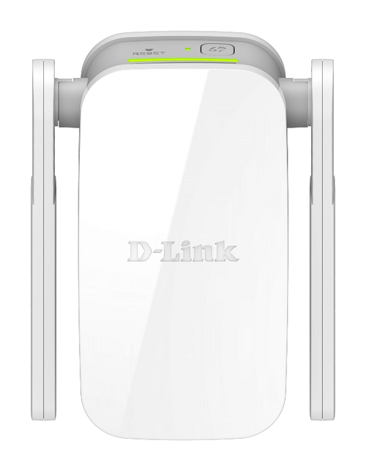 D-Link Wi-Fi range extender on a white background
