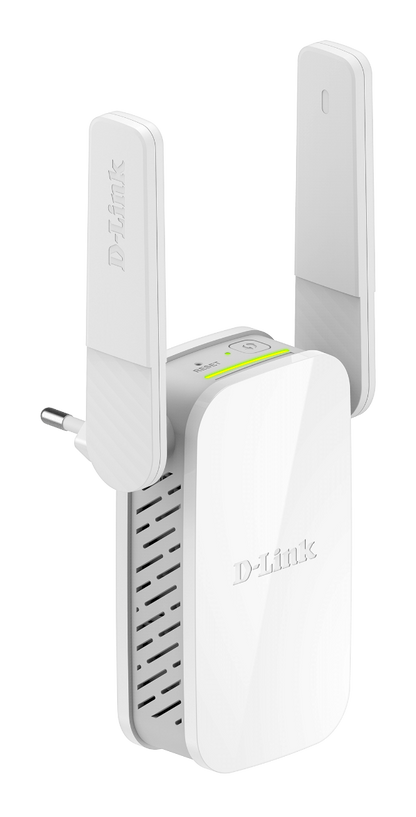 D-Link Wi-Fi range extender on a white background