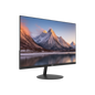 Monitor displaying a mountain landscape on a white background