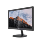 Monitor displaying a mountain landscape on a white background