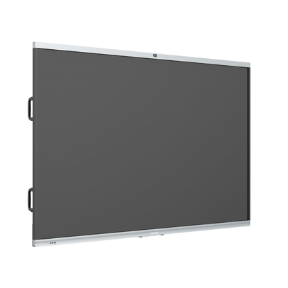 Large black screen with white frame on a white background