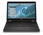 Black Dell laptop with a software interface on the screen