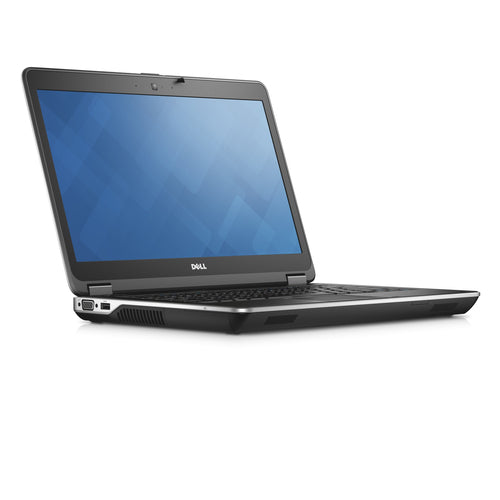 Dell laptop on a white background