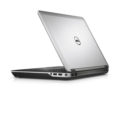 Dell laptop on a white background