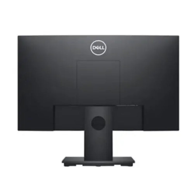 Black HP monitor on a white background