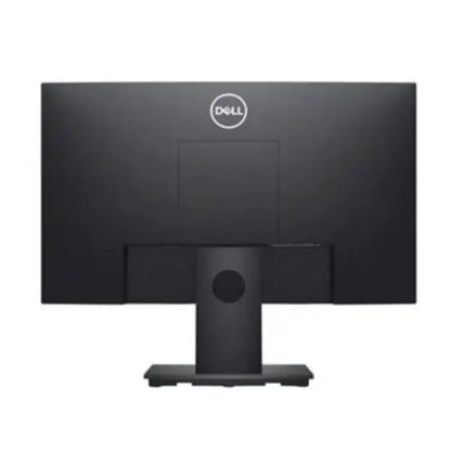 Black HP monitor on a white background