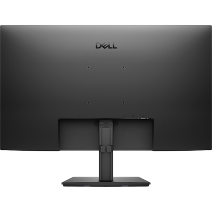 Black Dell computer monitor on a white background