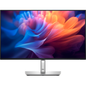 Dell monitor with a colorful abstract design on the screen