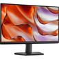 Dell monitor with a colorful abstract design on the screen