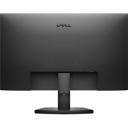 Black Dell monitor on a white background