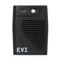 Black power supply unit with 'EVI' branding on a white background
