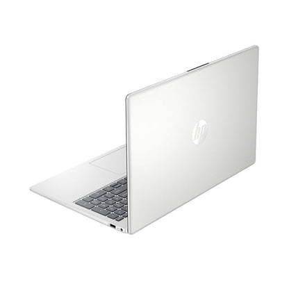 White laptop on a white background